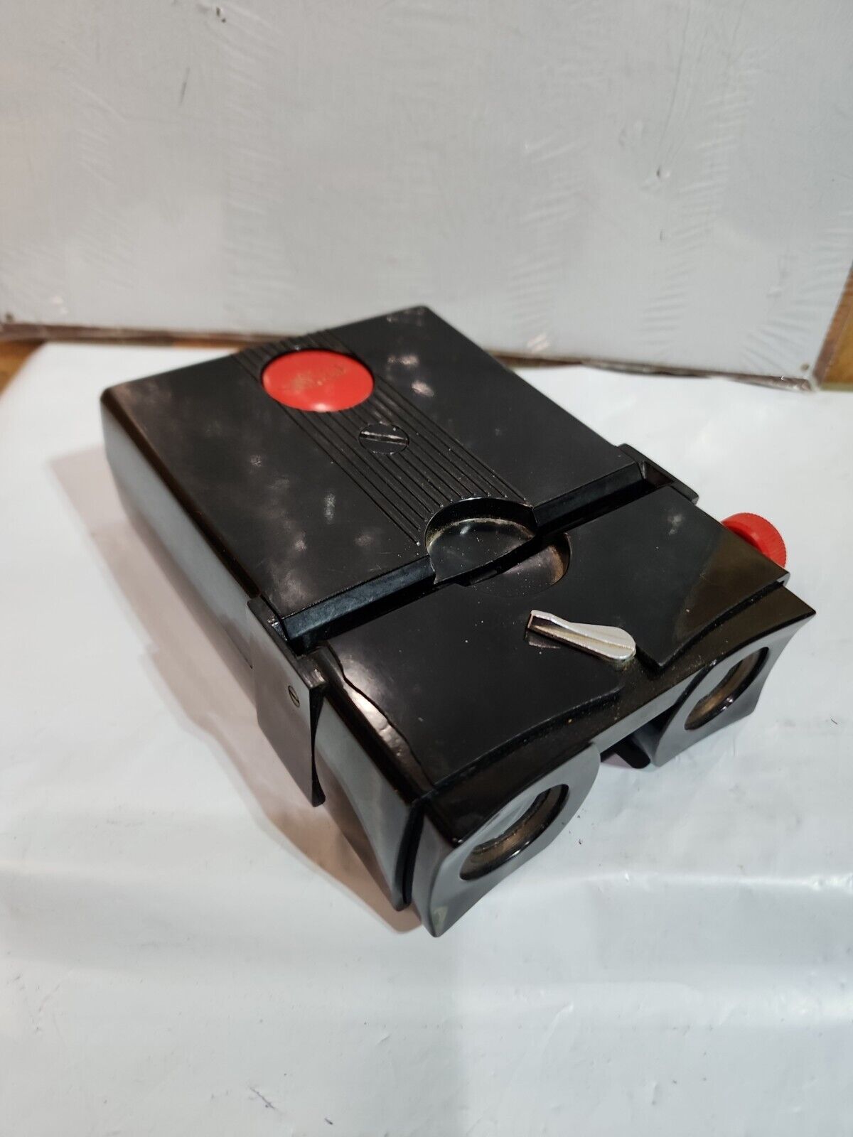 Vintage Bakelite Kodak Realist Stereo Slide Viewer Tested Works Battery Operated