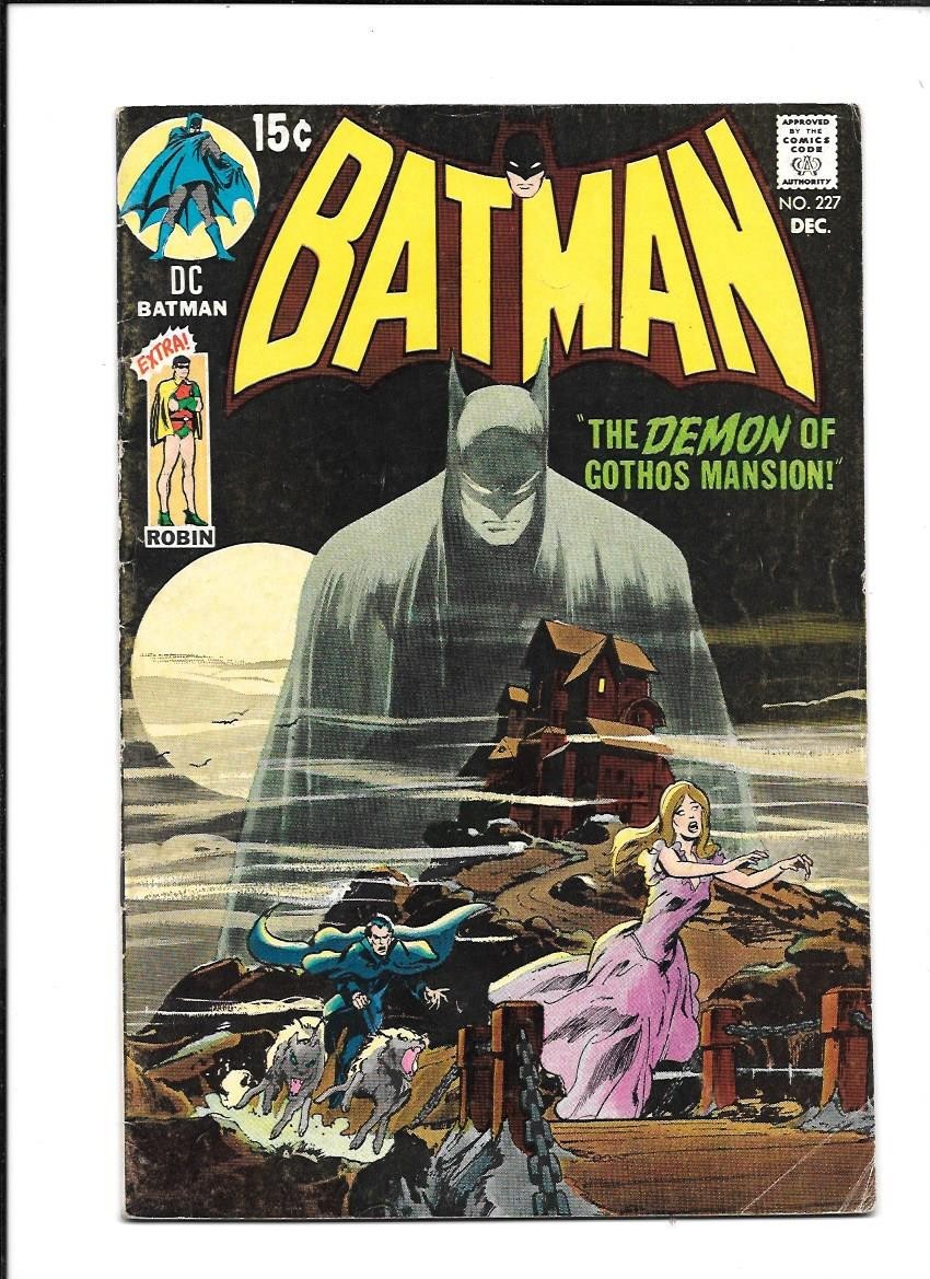 BATMAN #227 VG/FN 5.0 DC 1970 NEAL ADAMS COVER ART $625