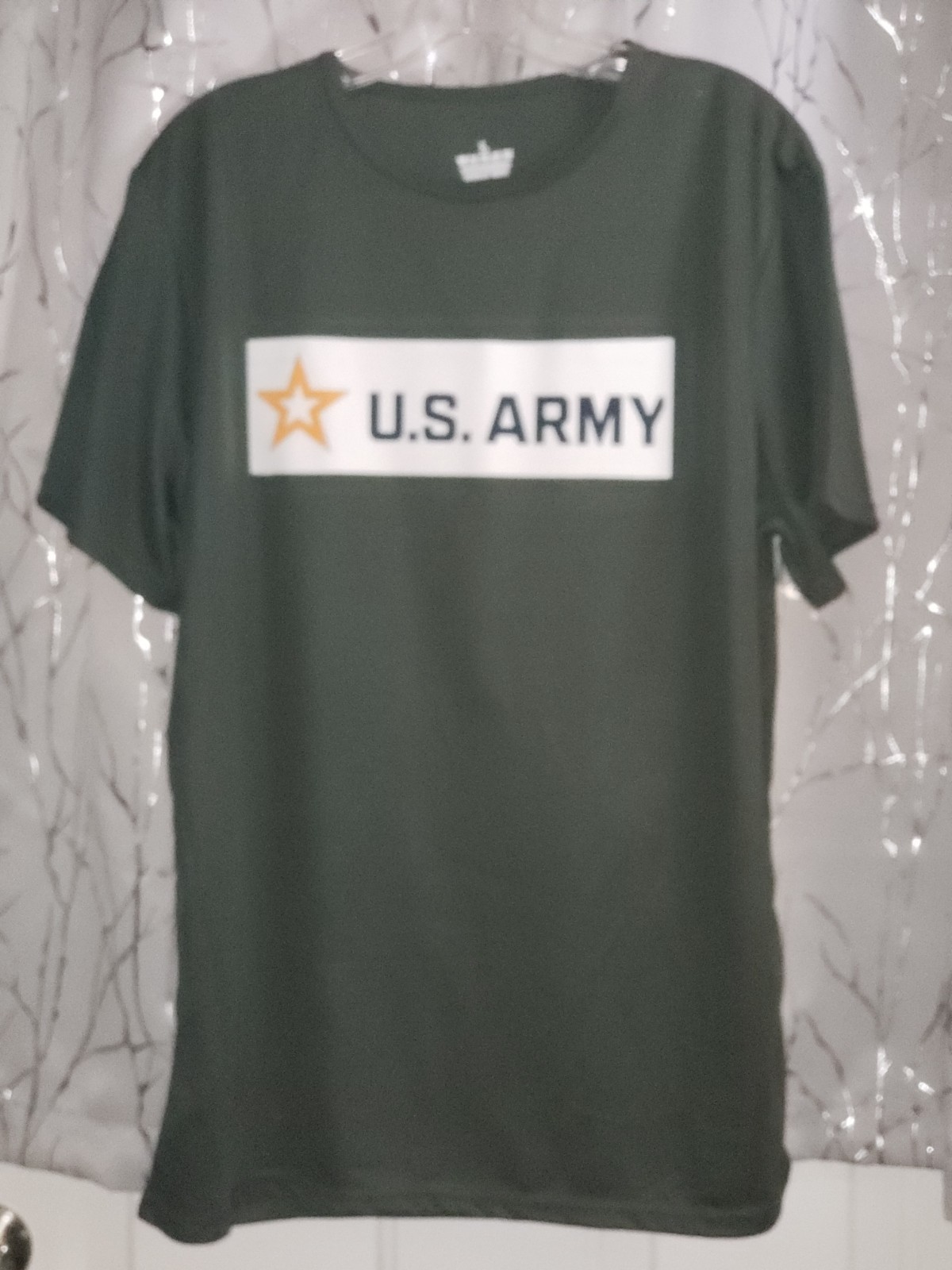 Army Shirt 100% Breathable Polyester LG 