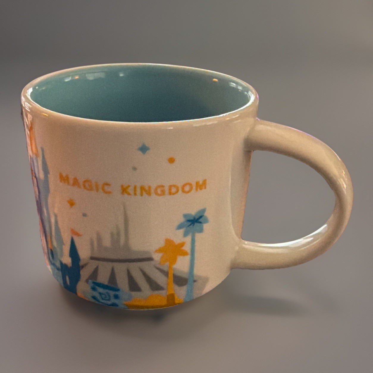 ATTN COLLECTORS Disney Magic Kingdom Starbucks YAH Mug 14oz | RARE FIND