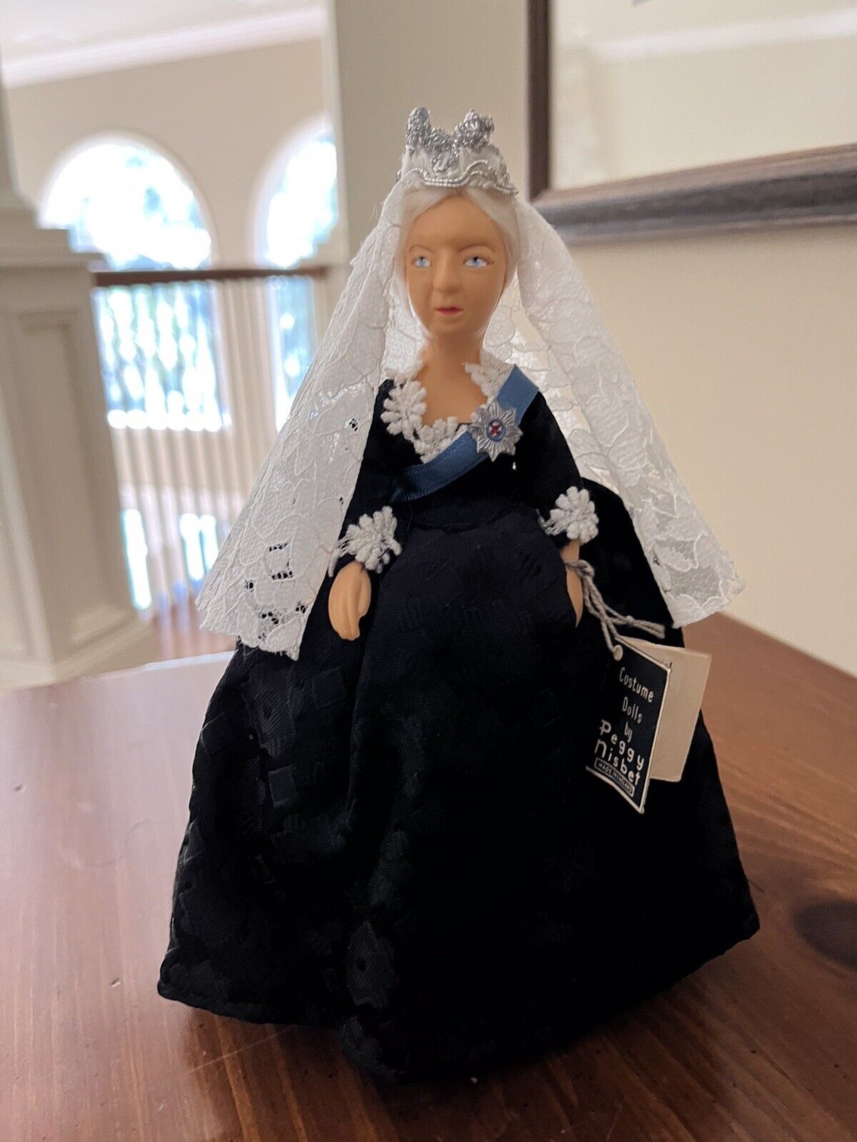 Peggy Nesbit 8” Doll - Queen Victoria As Widow (P610)- Rare