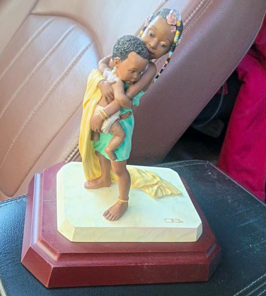 Willitts Designs Thomas Blackshear Ebony Visions The Siblings Figurine 1995