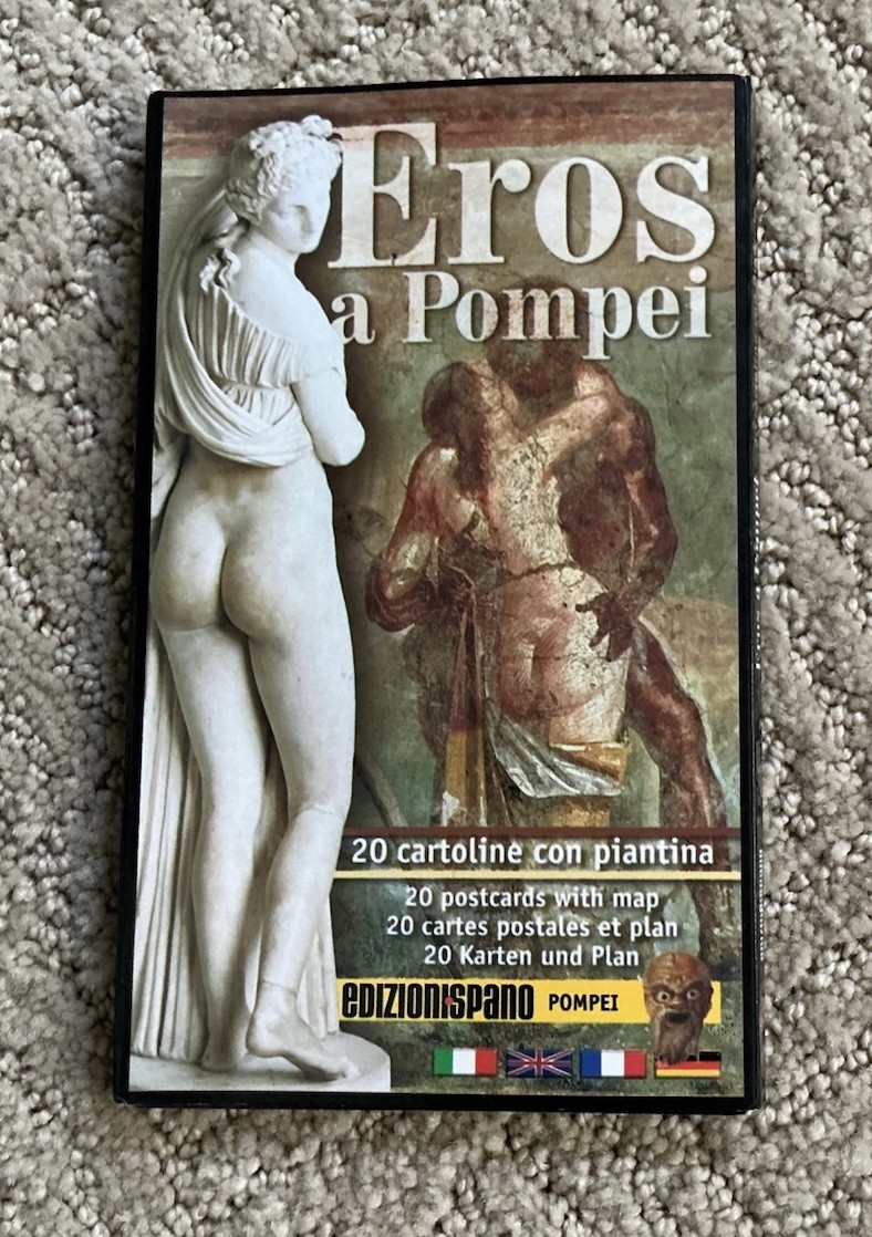 Vintage Eros a Pompei 20 Postcards w/ Map Edizioni Spano Pompeii Italy Souvenir Vintage Eros a Pompei 20 Postcards w/ Map Edizioni Spano Pompeii Italy Souvenir