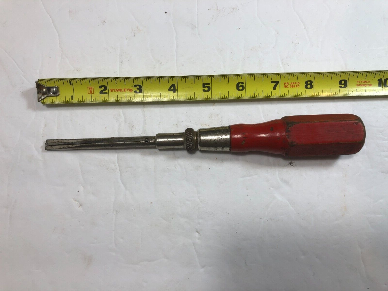 Vintage JIFFY-TITE SCREWDRIVER MILLEN MFG. CO Water St. BOSTON~ USA~ Vintage JIFFY-TITE SCREWDRIVER MILLEN MFG. CO Water St. BOSTON~ USA~
