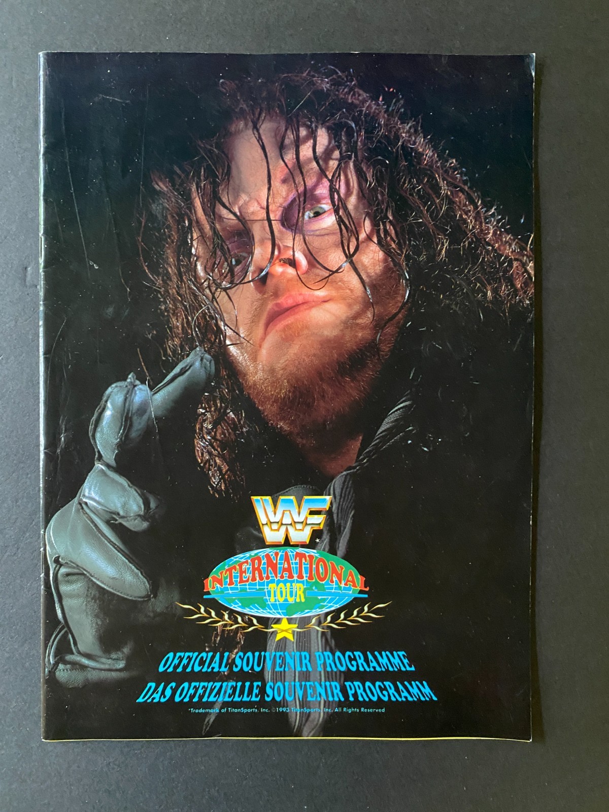 WWF Tour - GRAIL - Auto Undertaker Mr. Perfect Razor Ramon Paul Bearer READ