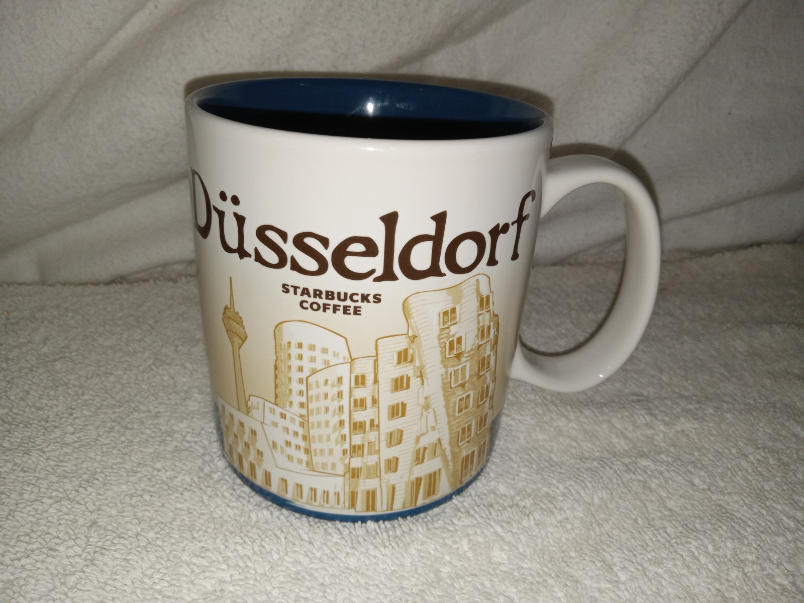 Starbucks Dusseldorf Germany Mug Cup 16oz Global Icon Collector Series 