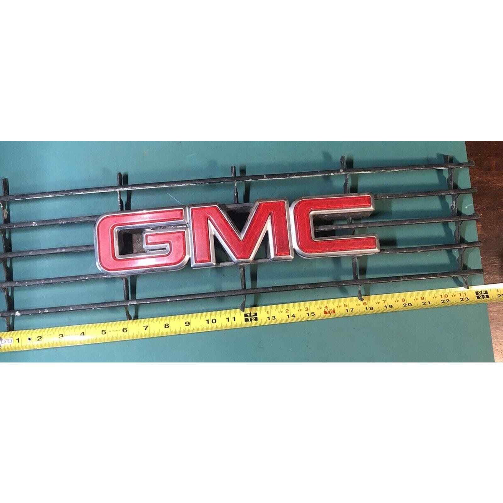 GMC Truck Front Grill Vintage Man Cave Garage Pick-Up Gift Christmas Wall Decor