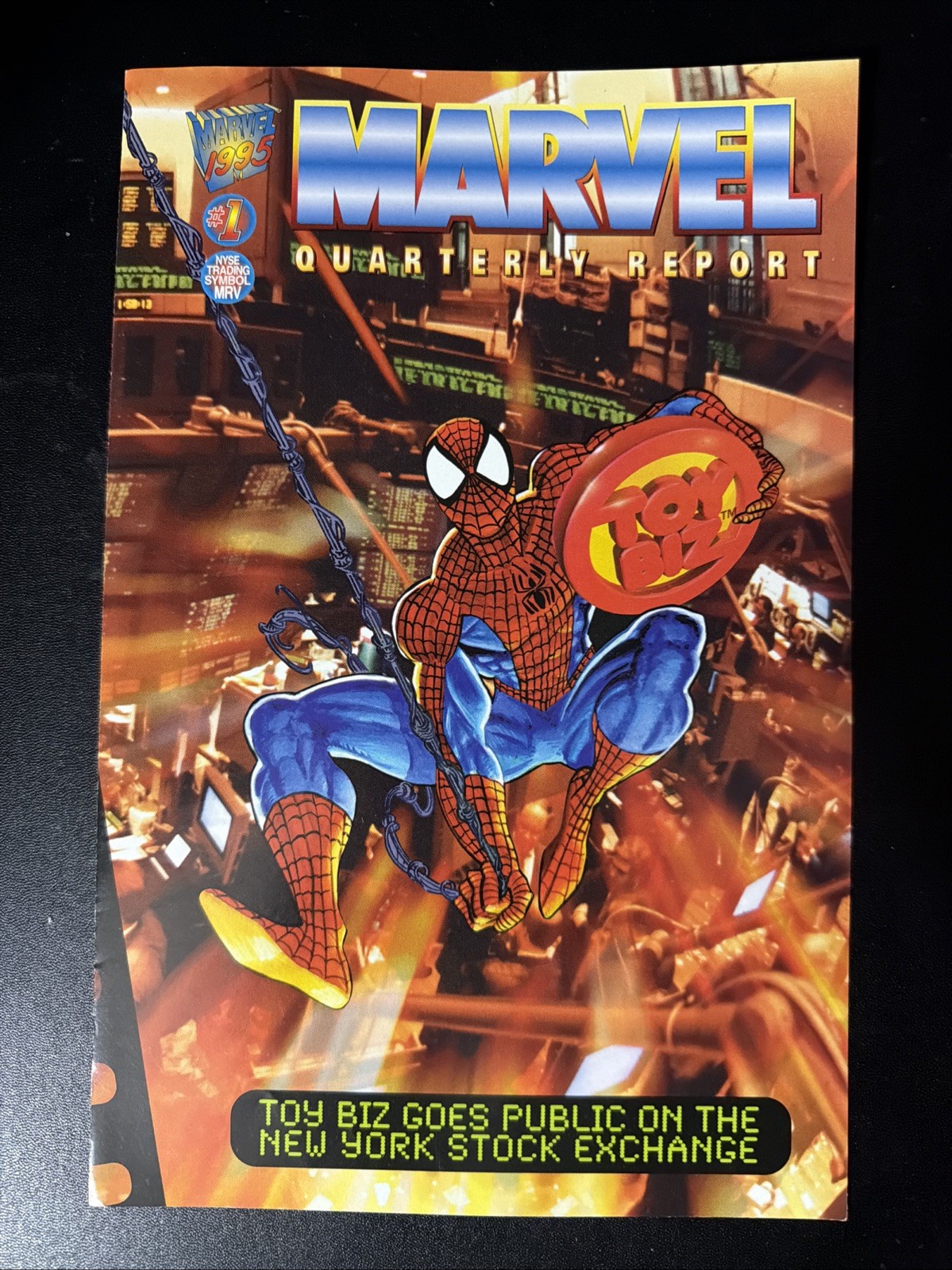 Marvel Quarterly Report #1 1995