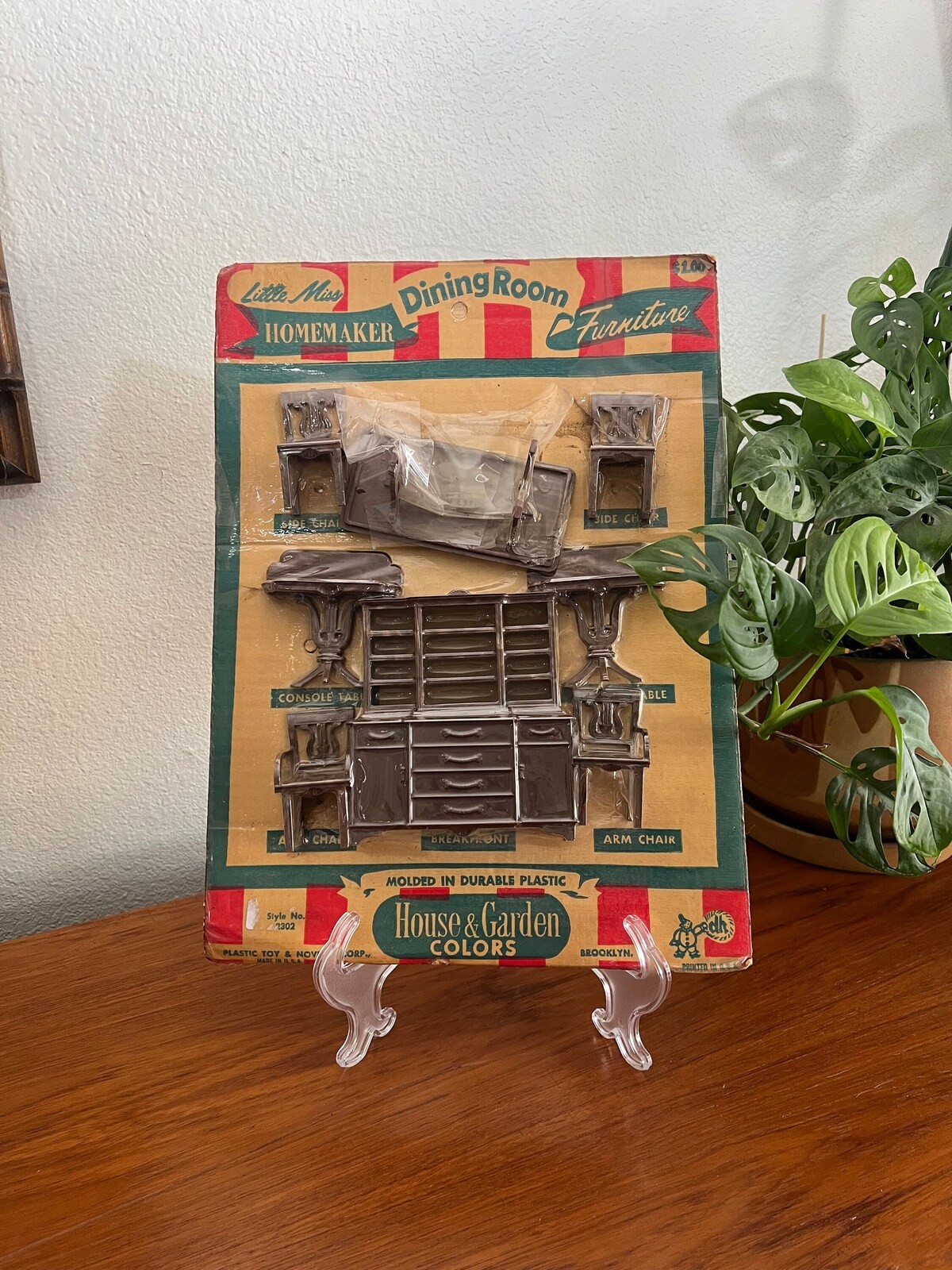 Vintage Little Miss Home Maker Furniture Dining Room  USA