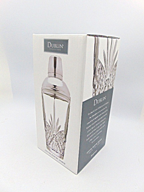 Godinger Dublin Collection Crystal Martini Shaker