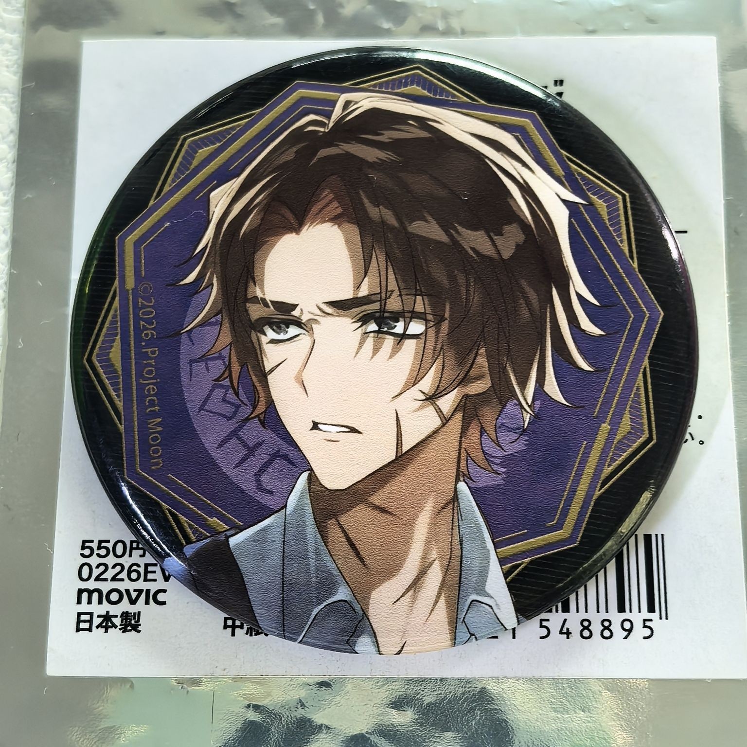 Limbus Company‌ Heathcliff Cosplay Badge Acrylic Stand Model Desk Decor Figures