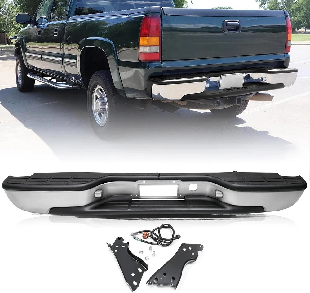 Rear Step Bumper for 1999-2006 Silverado & GMC Sierra 1500 2500