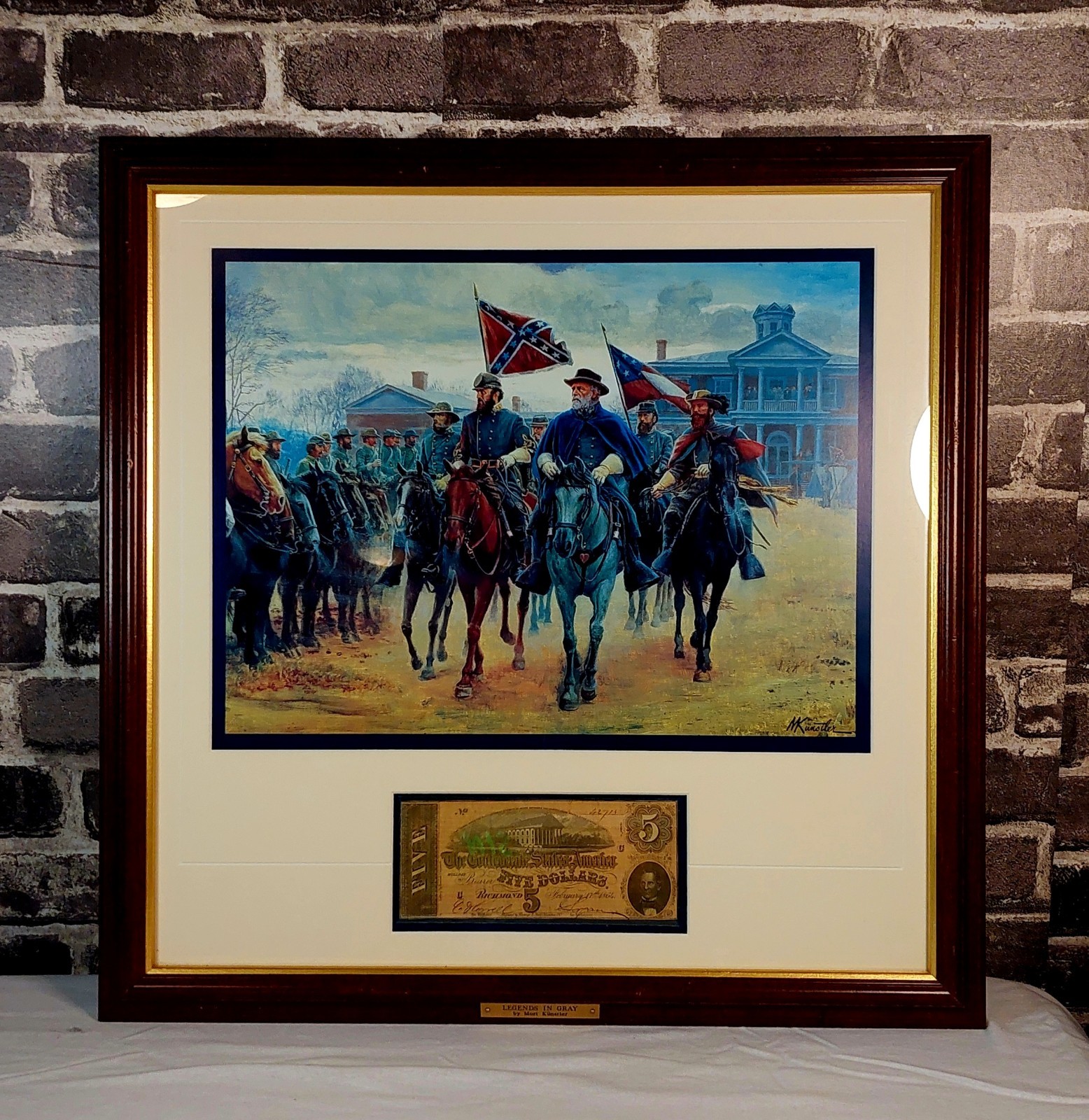 Mort Kunstler Signed/Framed \ Mort Kunstler Signed/Framed \