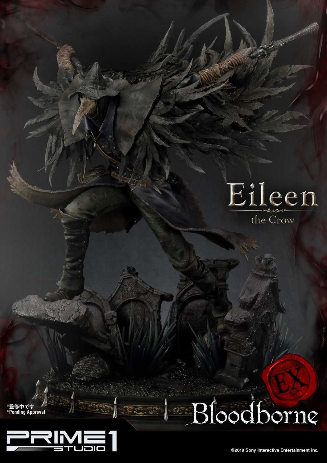 Prime 1 Studio Bloodborne Eileen the Crow EX Exclusive 1/4 Statue #175/300 Prime 1 Studio Bloodborne Eileen the Crow EX Exclusive 1/4 Statue #175/300