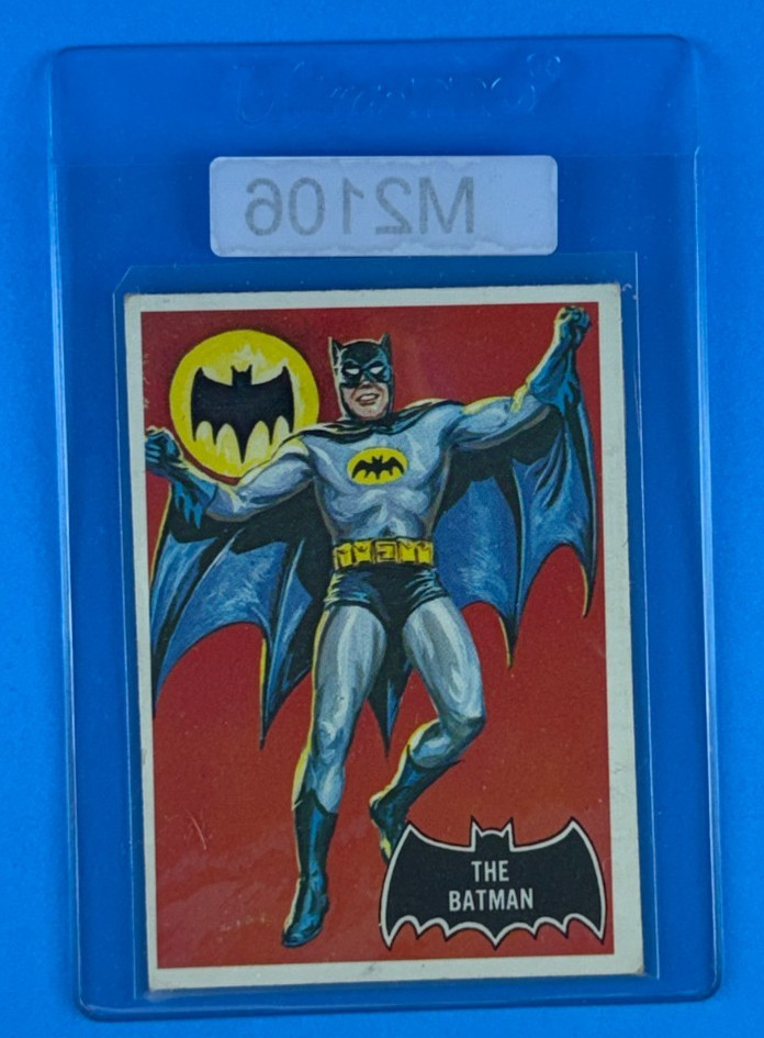 1966 OPC Batman The Batman #1 Very Nice Old Card *M2106