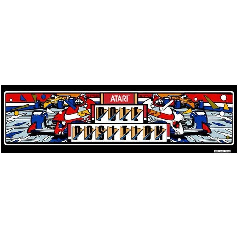 Pole Position Arcade Marquee 23.8\