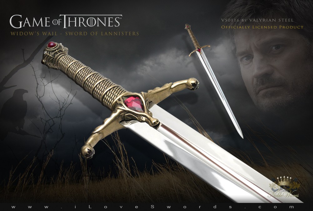 Game of Thrones Joffrey’s Widow’s Wail Sword – 39'' High-Quality Fantasy Replica