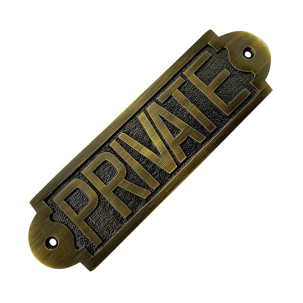 Private Sign 7