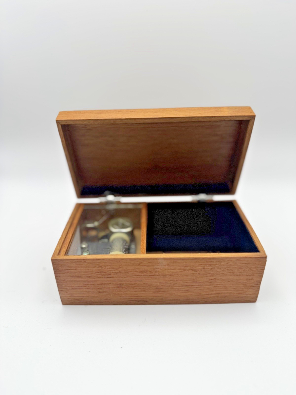 (Rare) Vintage Thorens Swiss Wooden Music Box Jewelry Trinket Compartment Works (Rare) Vintage Thorens Swiss Wooden Music Box Jewelry Trinket Compartment Works
