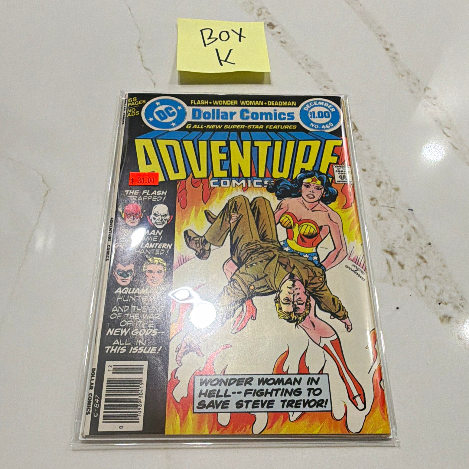 DC Comics Adventure Comics #460 DC Dollar Comics Wonder Woman cover Staton DC Comics Adventure Comics #460 DC Dollar Comics Wonder Woman cover Staton