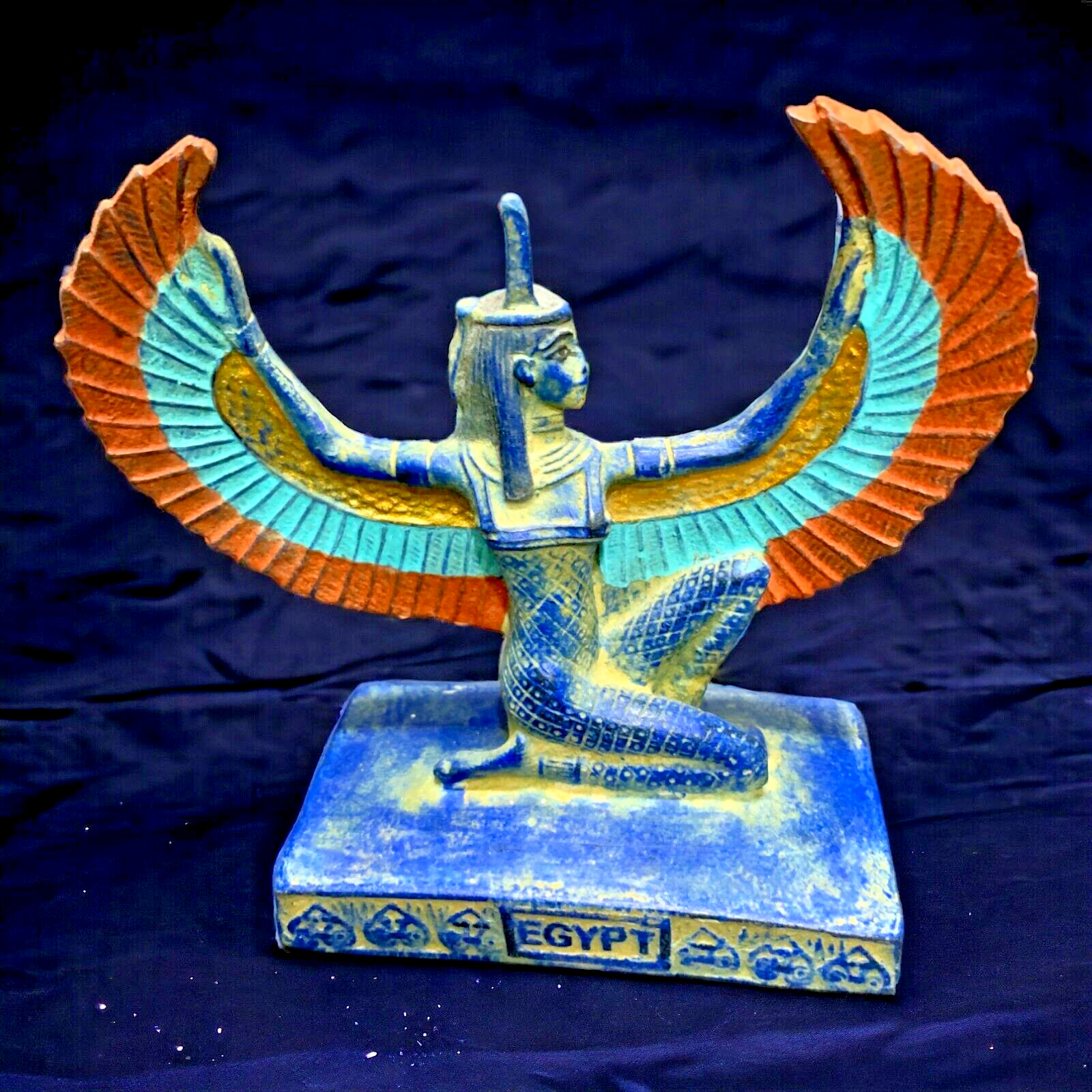 Unique Ancient Egyptian Goddess Isis Statue Antiques Pharaonic Mythology BC