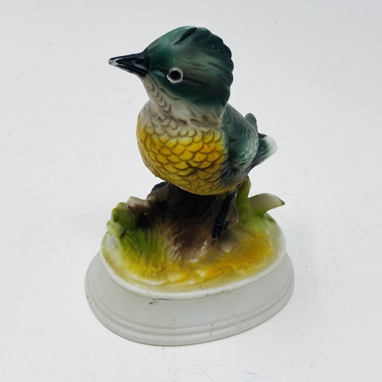 Vintage Giftcraft Ceramic Kingfisher Bird Figurine Japan READ