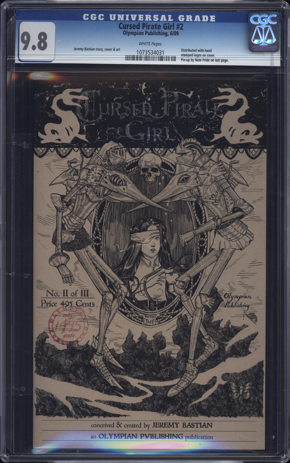 Cursed Pirate Girl (2009) #2 CGC 9.8