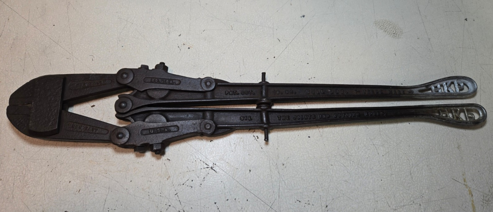 Antique H.K. Porter New Easy No 1 Bolt Clipper Cutter 24\
