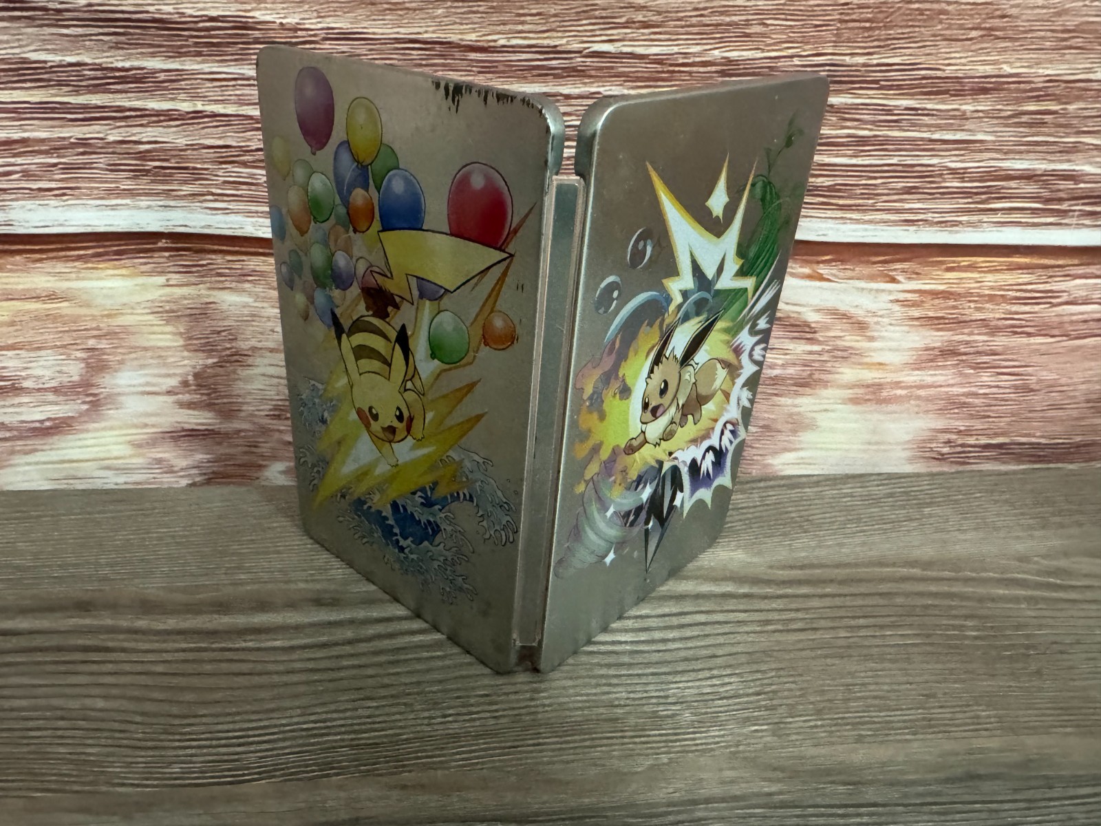 Pokemon Let\'s Go Pikachu/Eevee Steel Case 