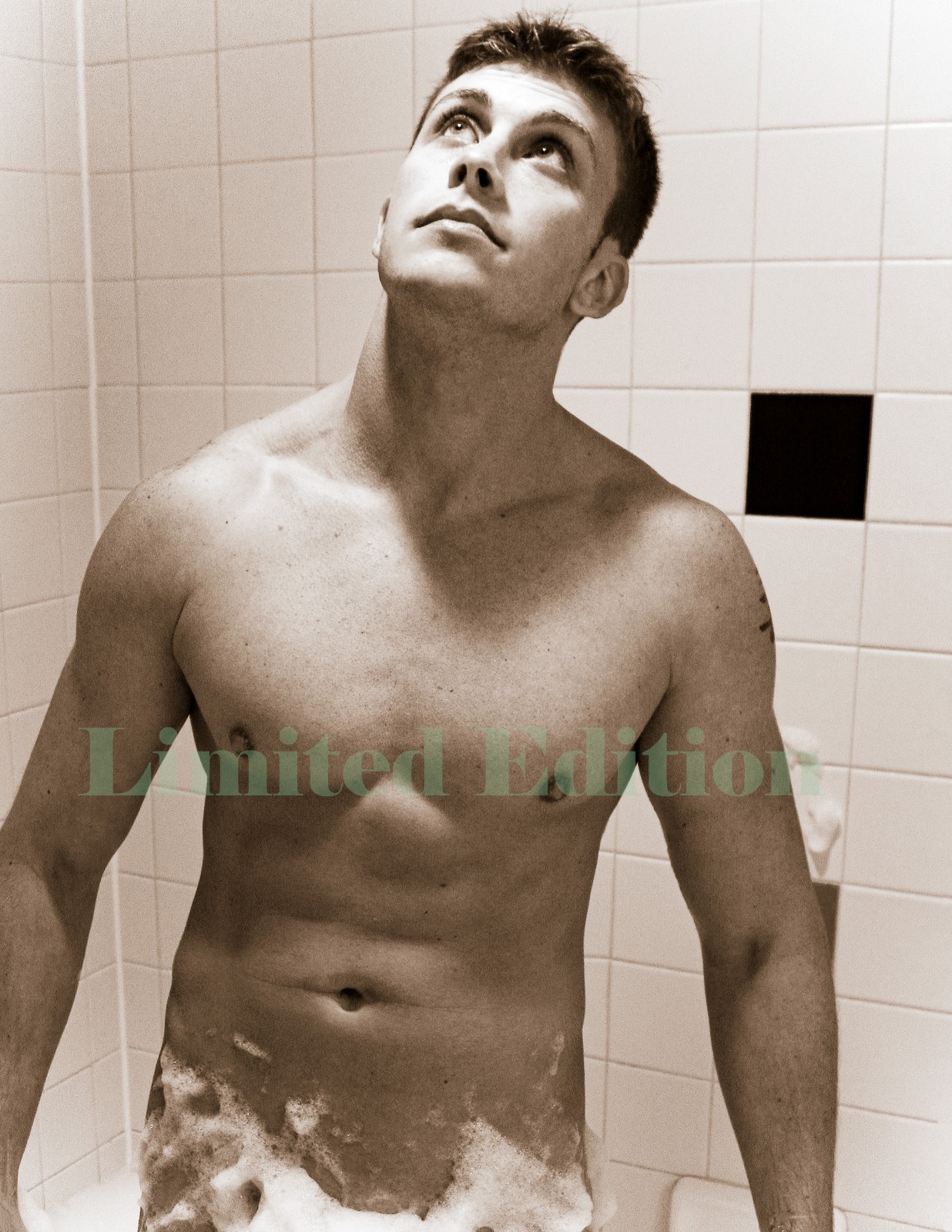 Handsome Male Nude Physique Gay Men Limited Edition Photo 8.5x11 10.18