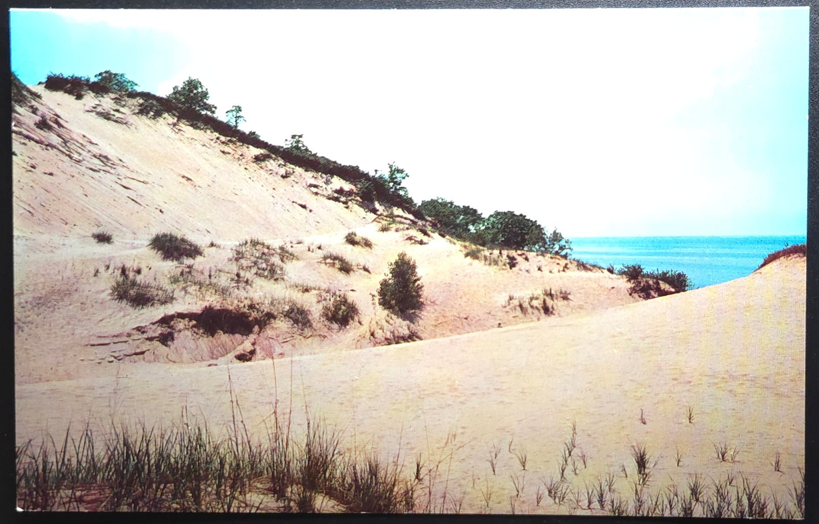 Greetings From Michigan City Indiana Sand Dunes Lake Michigan Dexter Press