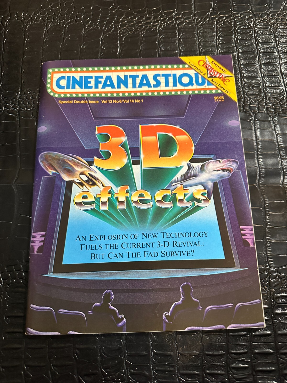 V13 #6 CINEFANTASTIQUE movie magazine (UNREAD) 3D MOVIE EFFECTS