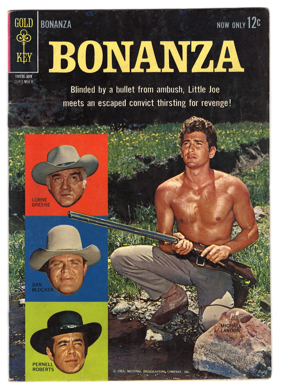 Bonanza #4 (1963) Gold Key Very Good