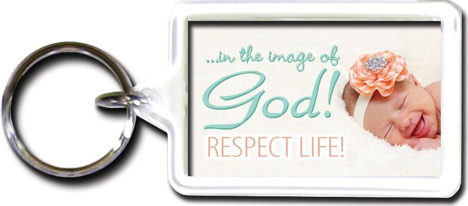 In The Image Of God Pro-Life Key chain