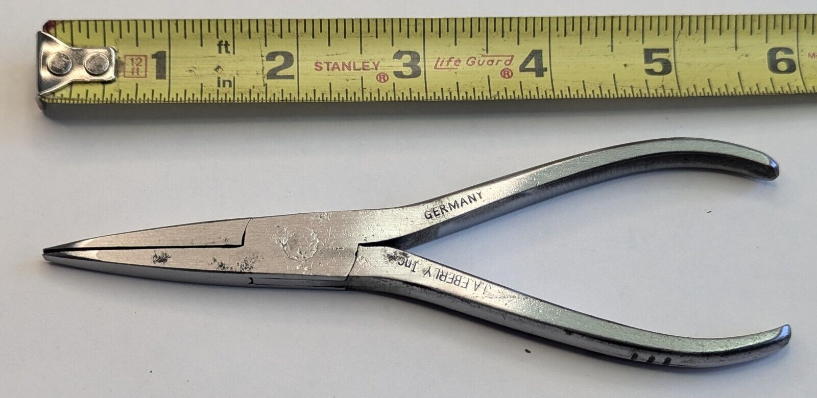 VINTAGE DUCKBILL PLIERS J.A. EBERLY INC. GERMANY