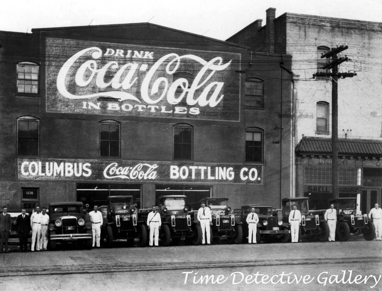 Coca-Cola Bottling Plant, Columbus, Georgia - 1921 - Historic Photo Print