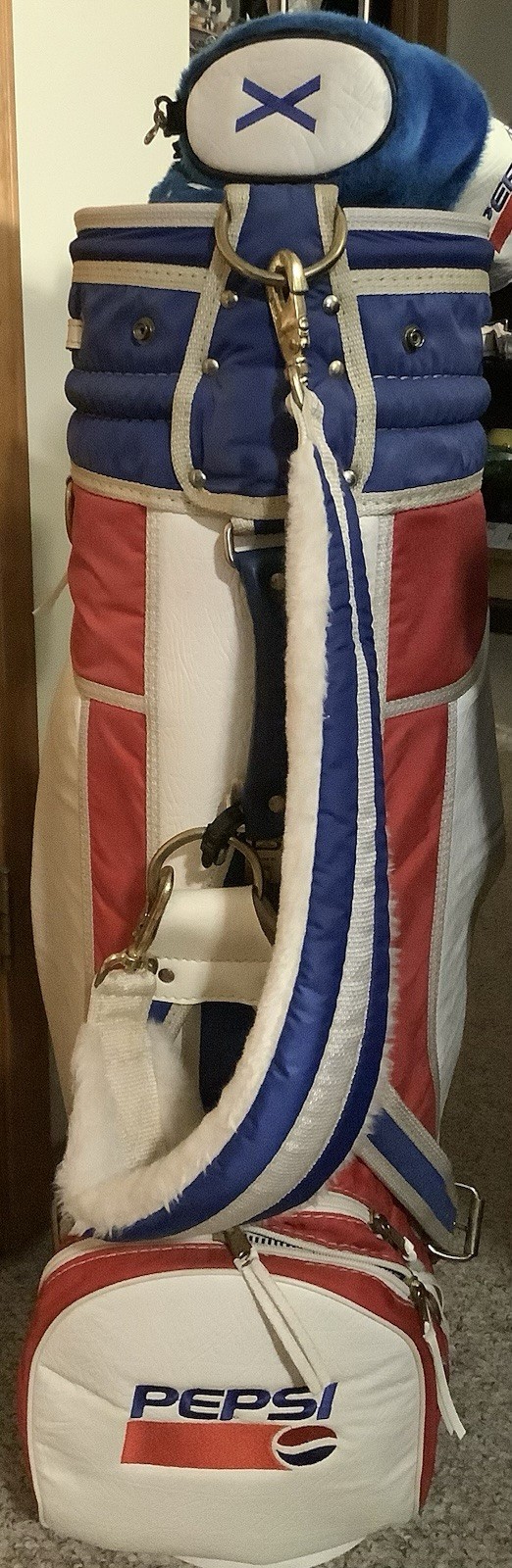 Vintage Pepsi Golf Bag 