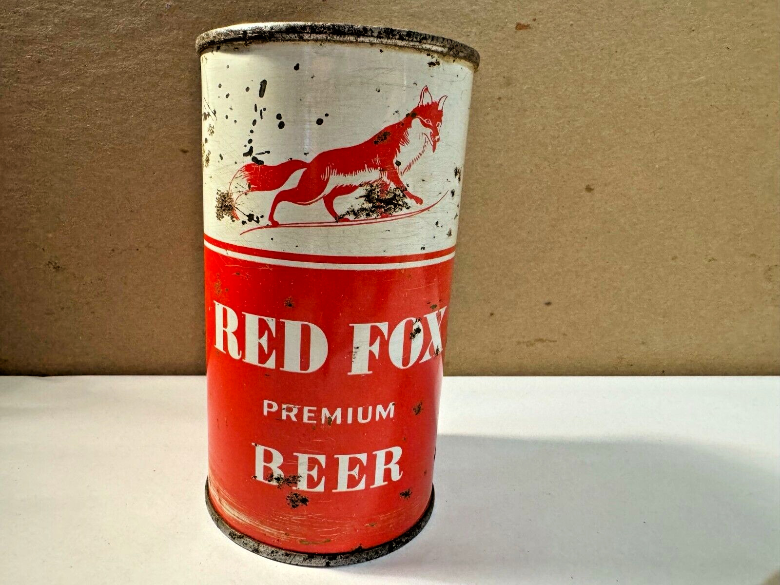 RED FOX PREMIUM BEER CENTURY BREWING, NORFOLK, VA VIRGINIA TAX LID VERY SCARCE
