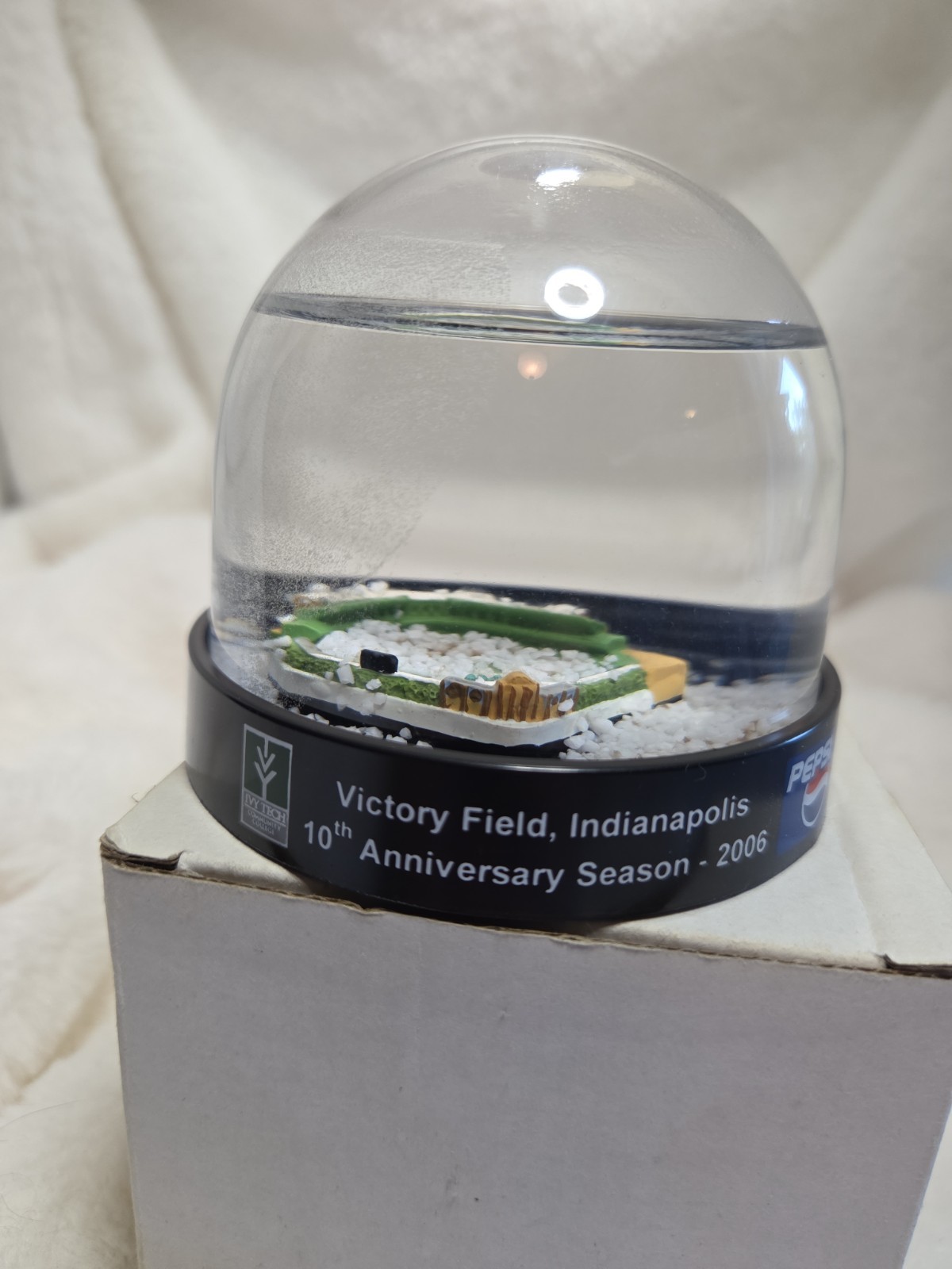 Victory Field 10th Anniversary Season 2006 Snow Globe Indianapolis Indians Victory Field 10th Anniversary Season 2006 Snow Globe Indianapolis Indians