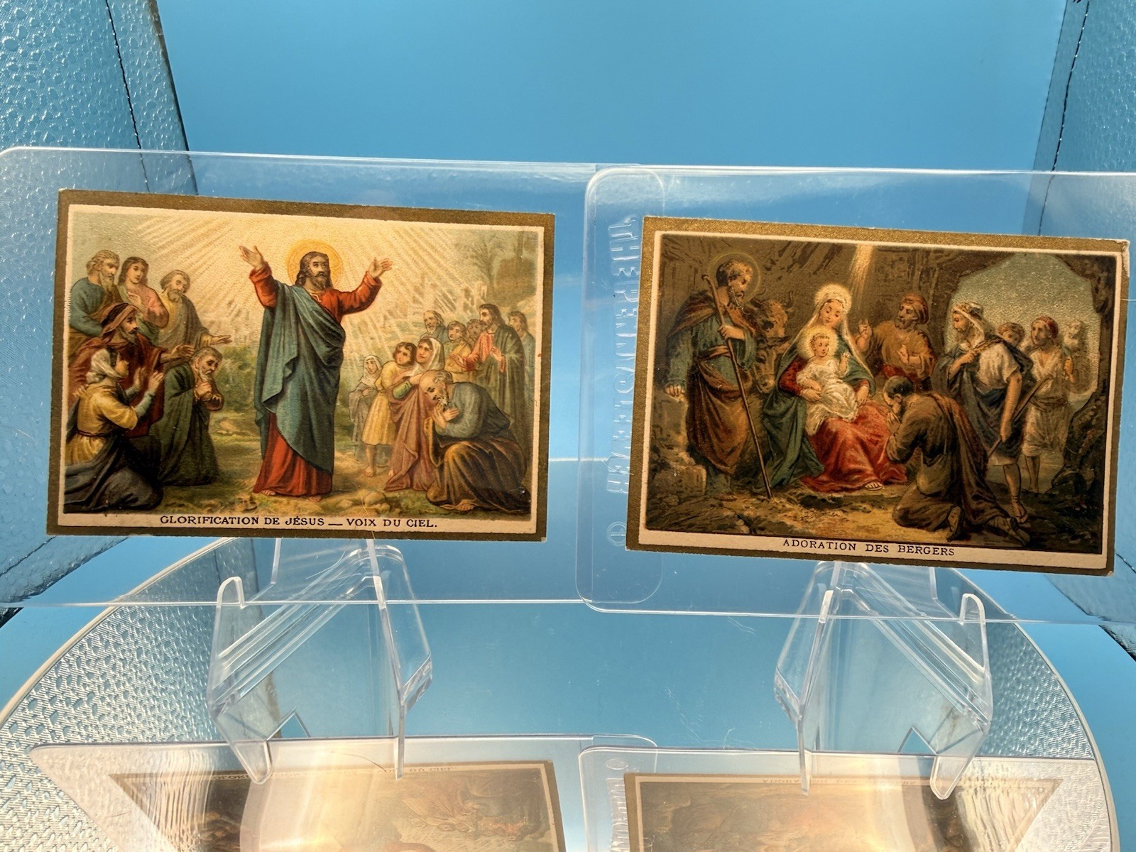108 Antique French Religious Chromolithograph Cards Maison Bonne Presse Paris