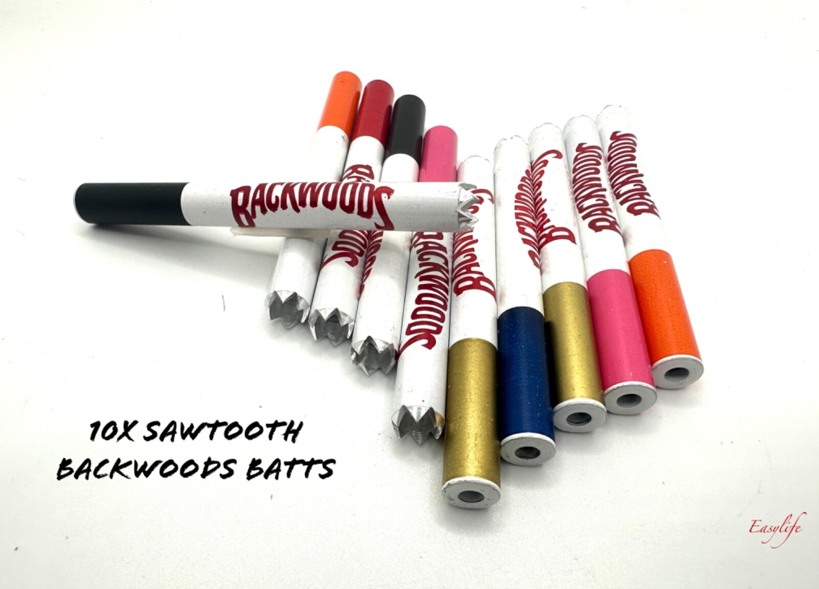 10 X Sawtooth Bat Cigarette Dugout  1 hitter US SELLER SAME DAY SHIP (3