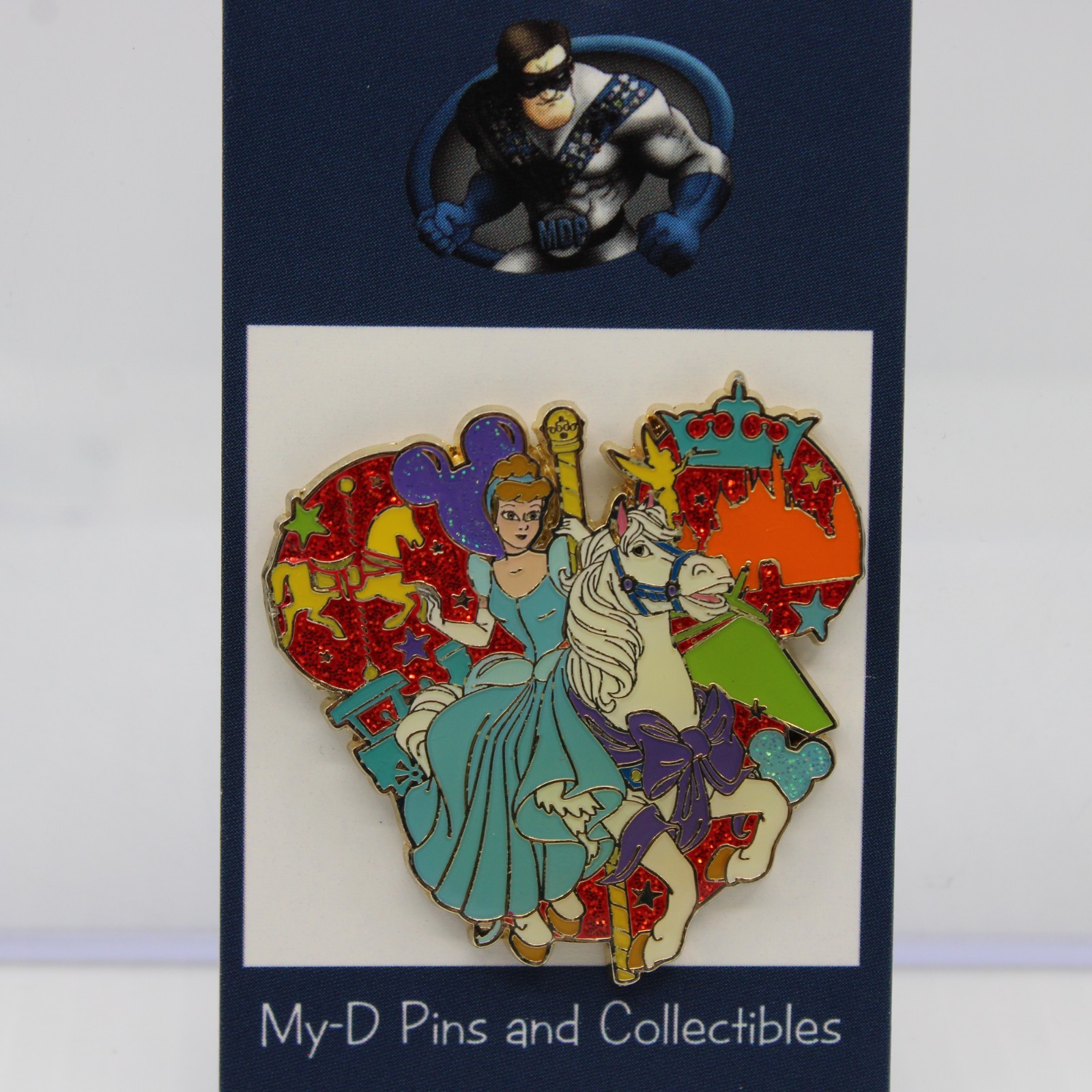 A5 Disney HKDL Hong Kong Disneyland Pin Carousel Horse Mickey Icon Cinderella A5 Disney HKDL Hong Kong Disneyland Pin Carousel Horse Mickey Icon Cinderella