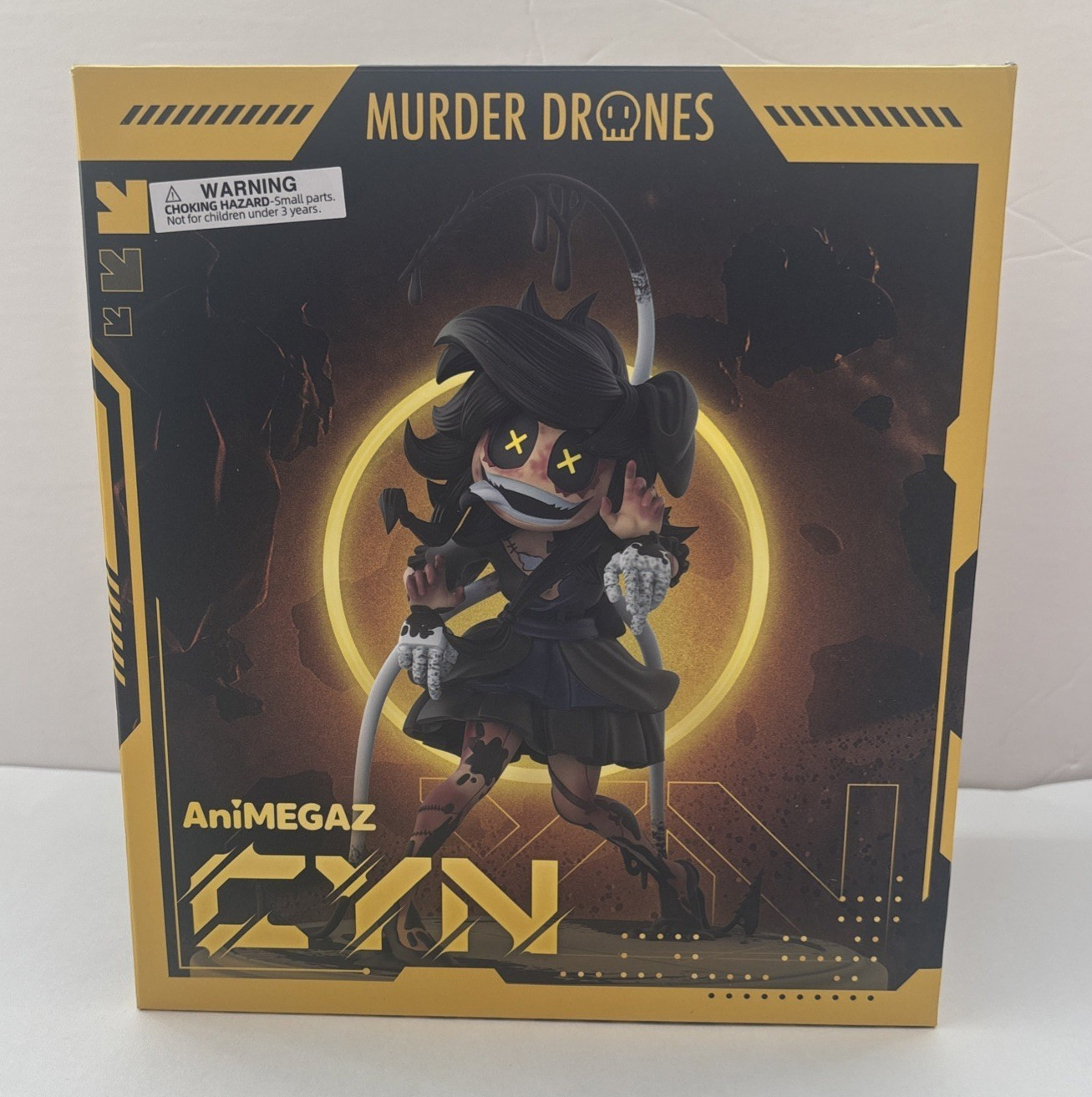 Murder Drones Cyn Animegaz 8” Statue Figure New Sealed