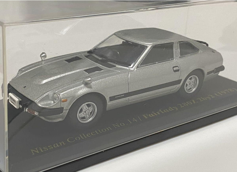 DATSUN 280ZX  NISSAN Fairlady Z 2+2  Silver  1:43  NOREV  JAPAN Car Models