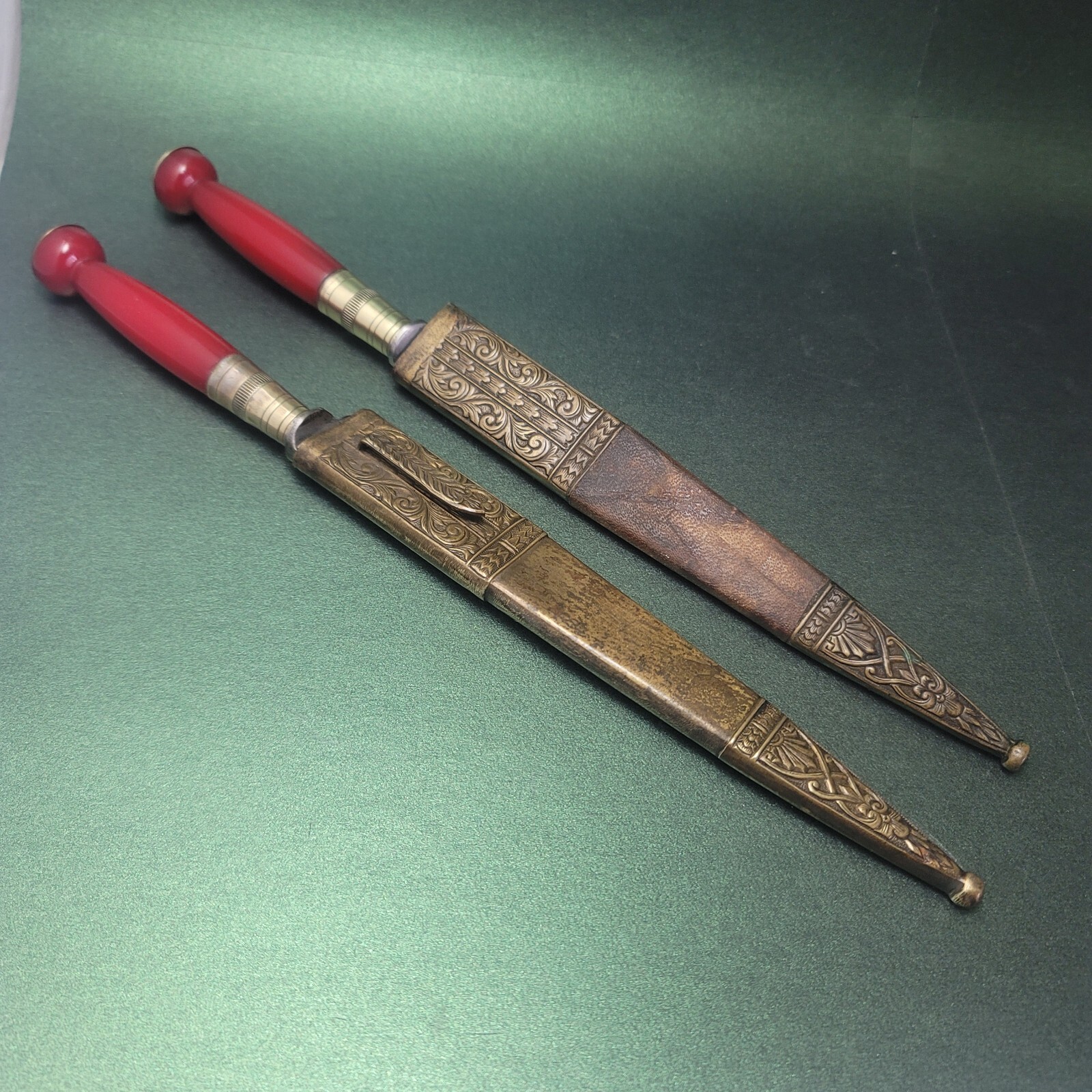 Vintage Argentina Gaucho Facon Knife Set 10\
