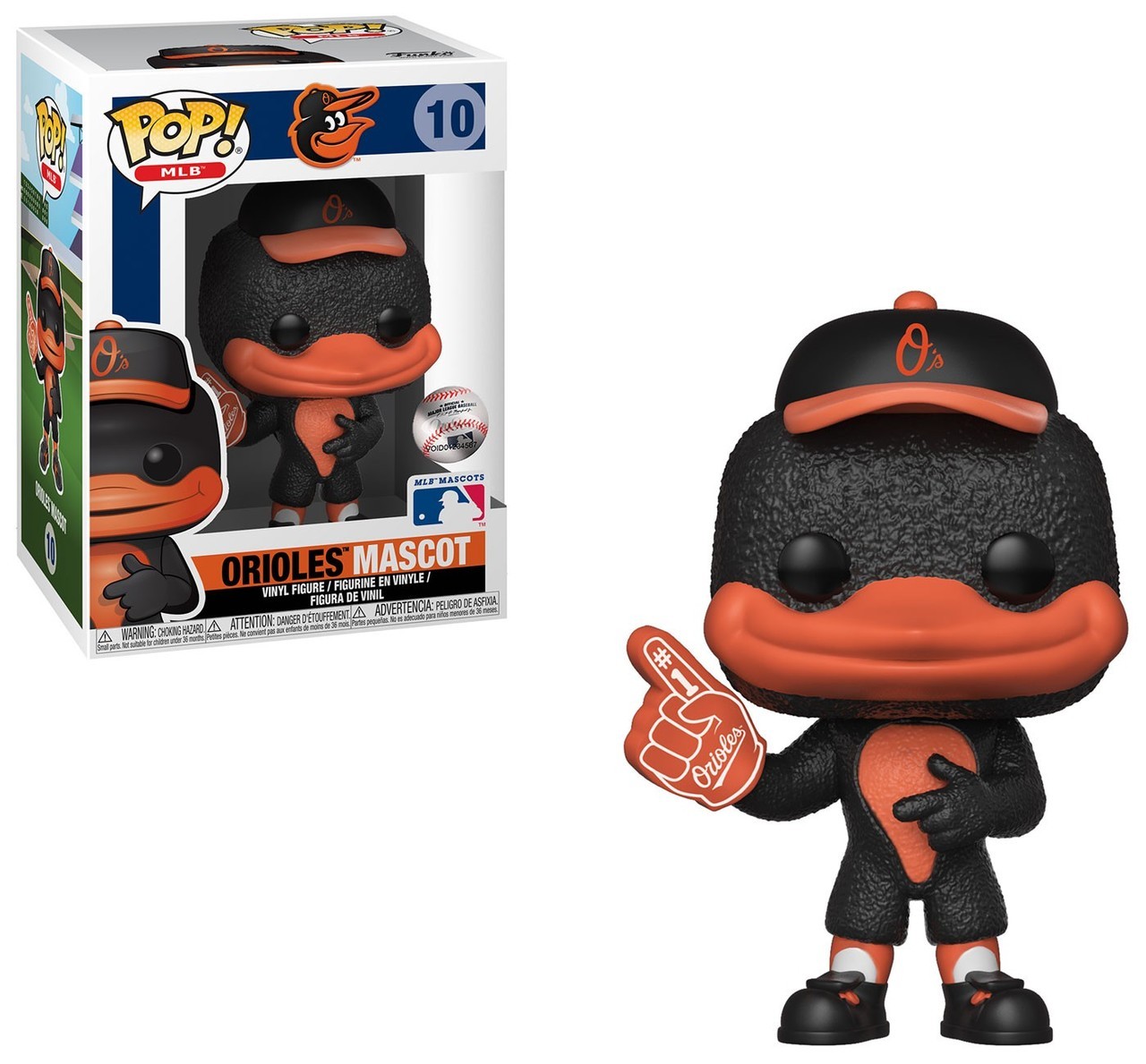 The Oriole Bird (Baltimore Orioles) MLB Mascots Funko Pop