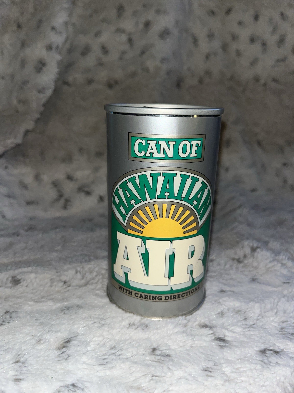 Can of Hawaiian Air Vintage 1981 Novelty Souvenir 
