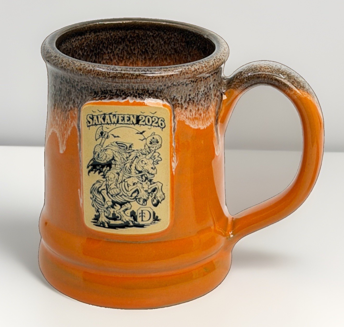 Dunbarton Tobacco & Trust Sakaween Ceramic Mug Cigar Collectible Halloween