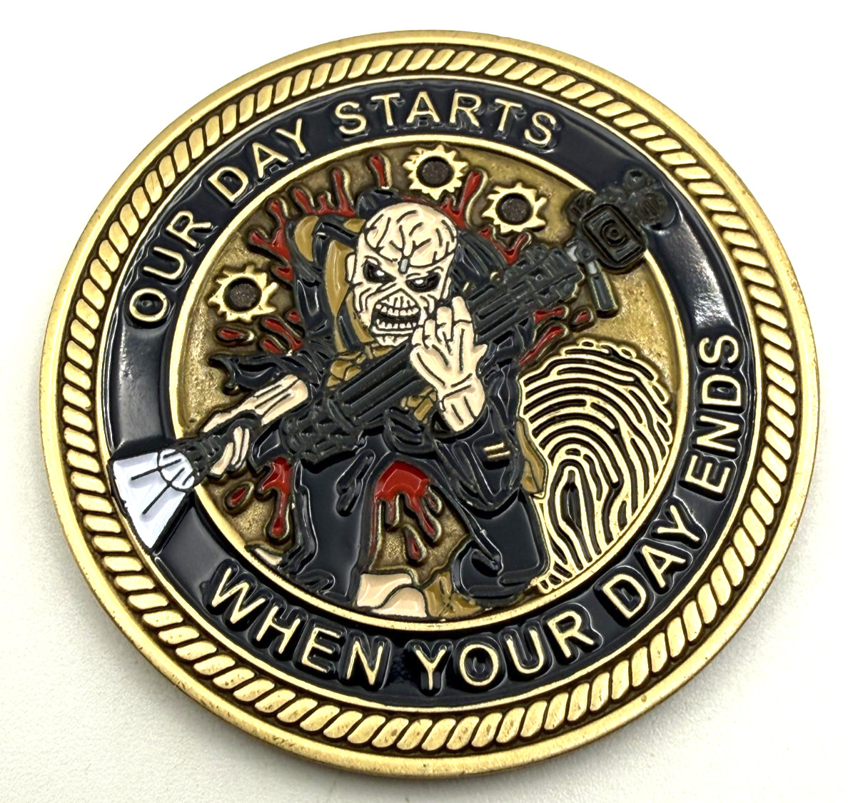 G83 Union County Police Sheriff CSU New Jersey State Challenge coin