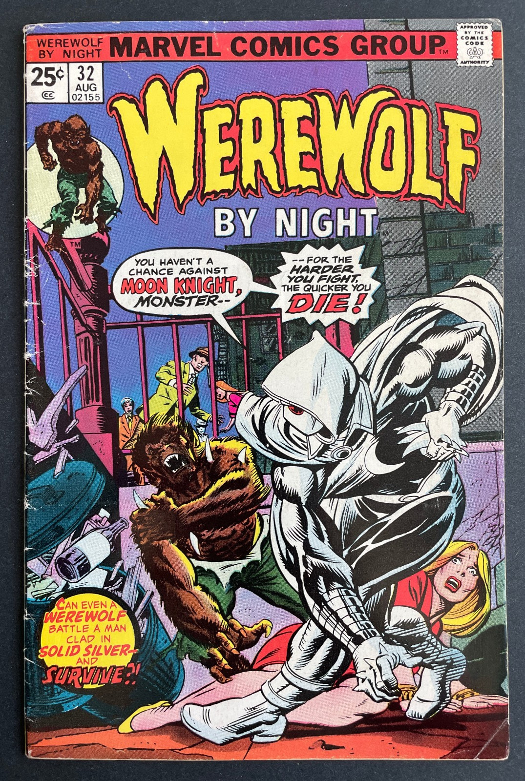 Werewolf by Night #32 - 1st Moon Knight Marvel 1975 Comics Werewolf by Night #32 - 1st Moon Knight Marvel 1975 Comics